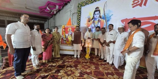 लातूर - उदगीरमध्ये हिंदू धर्मसभा उत्साहात; संस्कार, राष्ट्रभावना व जागरूकतेचा संदेश