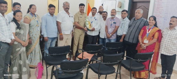 पोलीस पाटील संघटनेचे अपर पोलीस अधीक्षकांना निवेदन