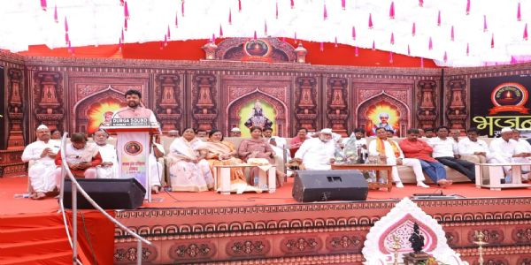 संत परंपरेने दिलेला विचार आणि अध्यात्मिक मूल्ये जपण्याचे कार्य भजन स्पर्धांमधून होते : आ.बनसोडे