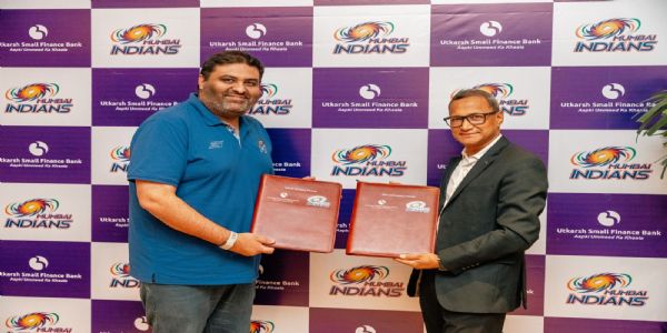 उत्कर्ष स्मॉल फायनान्स बँकेची टी20 लीगसाठी मुंबई इंडियन्ससोबत अधिकृत बँकिंग भागीदारी