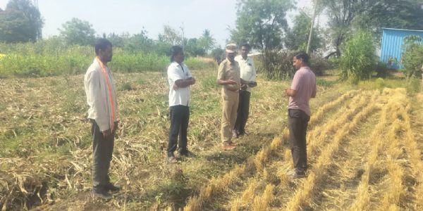 लातूर - ७ वर्षांपासून प्रलंबित असलेला जमीन वाद सामोपचाराने निकाली