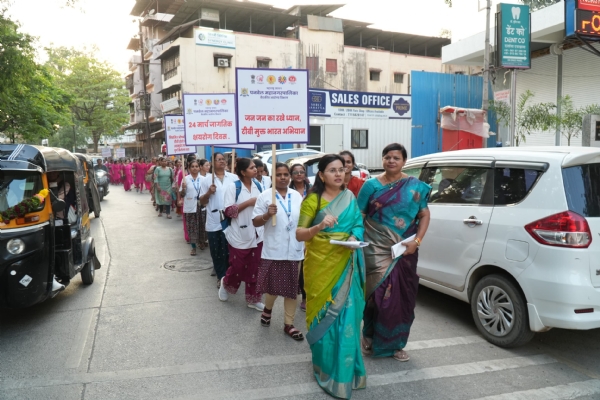 पनवेल मनपाची १०० दिवसीय ‘टी.बी. मुक्त भारत’ मोहिमेला भव्य प्रारंभ