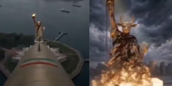 इराणचा अमेरिकाविरोधी एआय व्हिडिओ चर्चेत