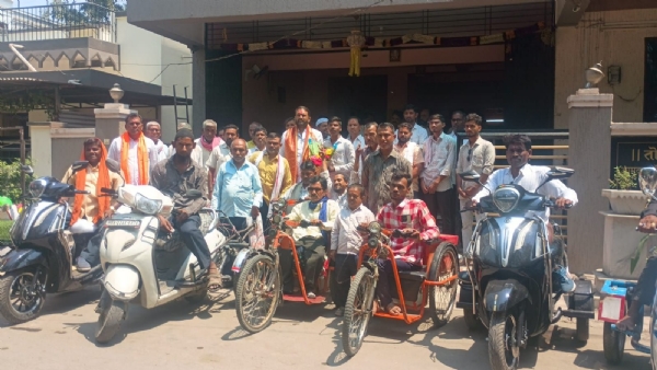 दिव्यांग बांधवांनी व्यवसायासाठी जागेची मागणी करावी : आ. डॉ. राहुल पाटील