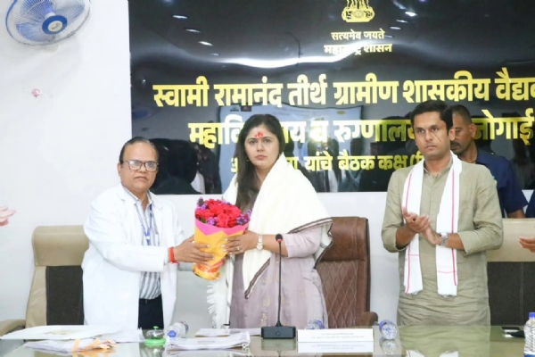 शासकीय ग्रामीण वैद्यकीय रुग्णालयाच्या कामकाजाचा आढावा