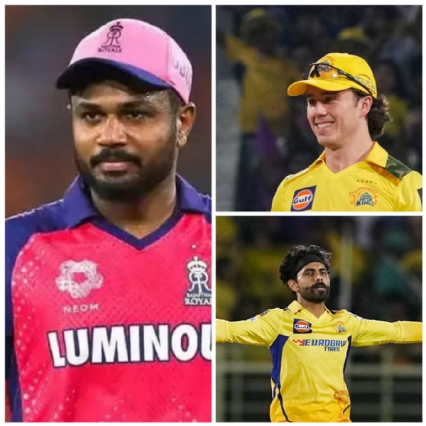 संजू सॅमसन आणि रविंद्र जडेजा