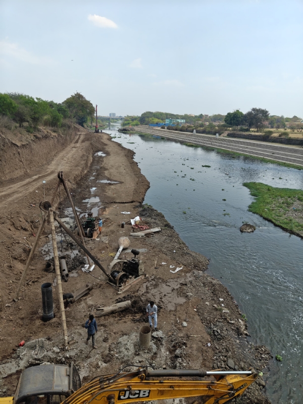 Construction of 12 new ghats Construction of 12 new ghats