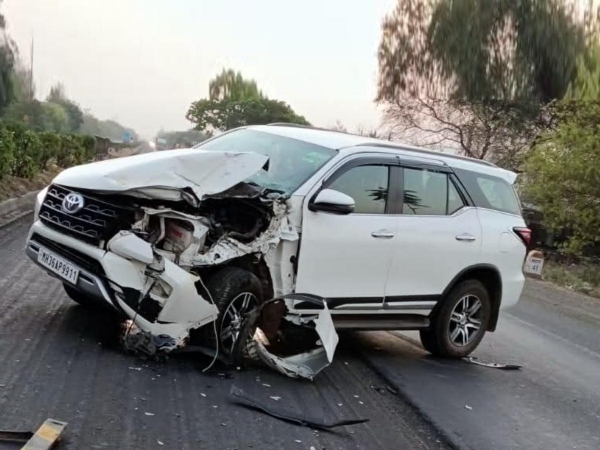 प्रशांत पडोळे वाहन अपघात