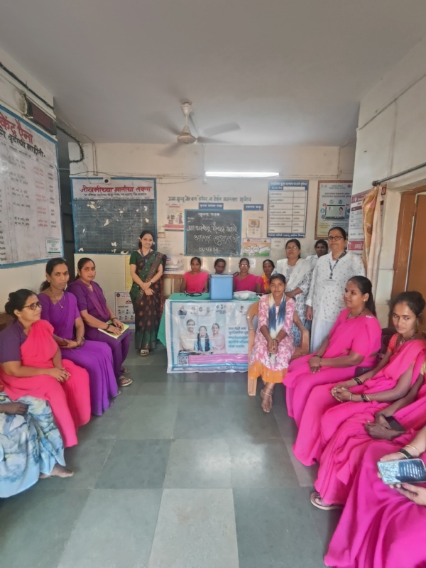 ऐना प्राथमिक आरोग्य केंद्र येथे  HPV लसीकरण मोहिमेची सुरुवात; किशोरवयीन मुलींच्या आरोग्य संरक्षणावर भर