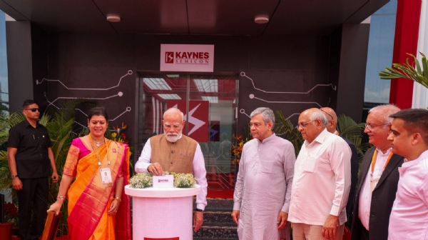 GJ PM Inaugurates Kaynes Semicon Project Sanand