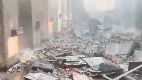 एसबीएल कंपनीमधील स्फोटानंतरचे संग्रहित छायाचित्र