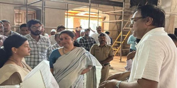 कोल्हापूर : संगीतसूर्य केशवराव भोसले नाट्यगृहाचे काम अंतिम टप्प्यात