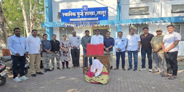 लातूर बसस्थानक परिसरातील सोन्याची चोरी; महिला आरोपी अटकेत