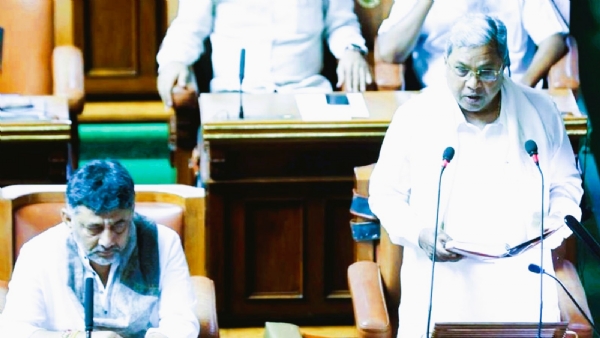 मुख्यमंत्री सिद्धरामय्या व डीके शिवकुमार संग्रहित फोटो