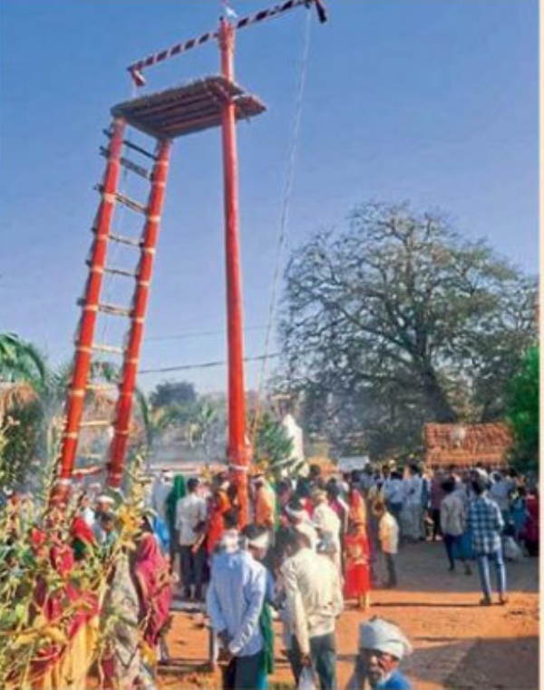 जारिदा येथे मेघनाथ यात्रेची धूम मेळघाटात होळीचा रंग कायम : यात्रेत लाखो रुपयांची उलाढाल