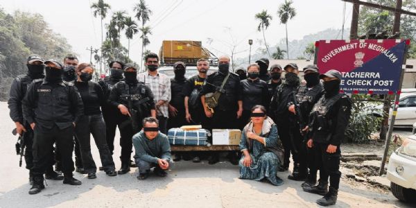मेघालयमध्ये 51 कोटी रुपयांचे हेरॉईन जप्त