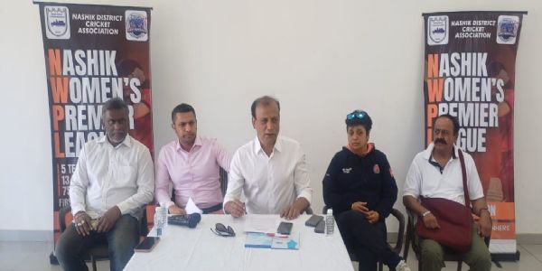 जिल्हा क्रिकेट असोसिएशन तर्फे नाशिक महिला प्रीमियर लीग ची घोषणा