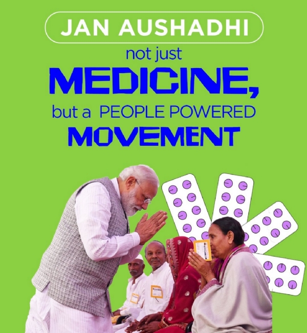 JAN AUSHADHI DIWAS GREETINGS PM