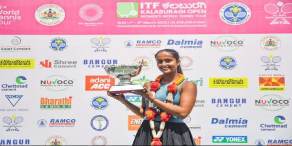 वैष्णवी आडकरला W35 ITF टेनिस स्पर्धेचे अजिंक्यपद