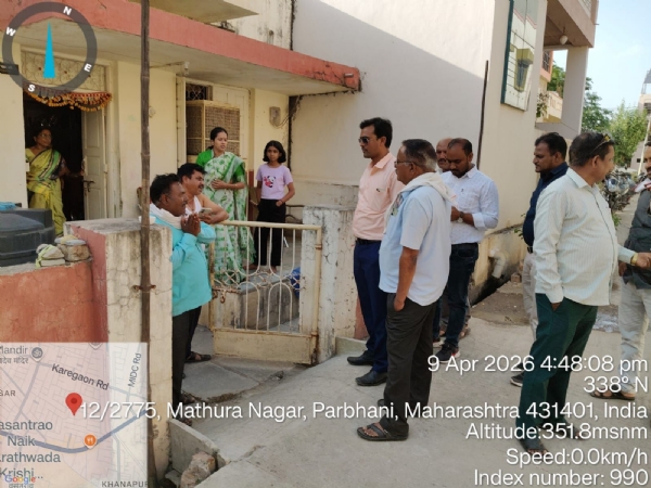 परभणी मनपाची तत्परता; पाणी नमुन्यांची तपासणी, तक्रारींवर तात्काळ कारवाई