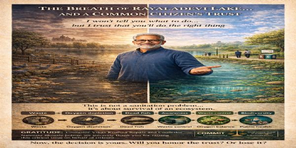 रायलादेवी तलावाचा श्वास आणि एका सामान्य नागरिकाचा 