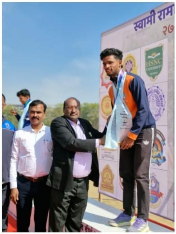 Vineet Franklin Dinkar fifth in the country – selected for ‘Khelo India’ Vineet Franklin Dinkar fifth in the country – selected for ‘Khelo India’