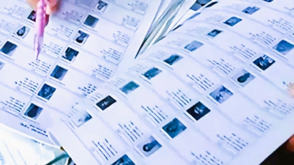 मतदार यादीचा प्रतिकात्मक फोटो