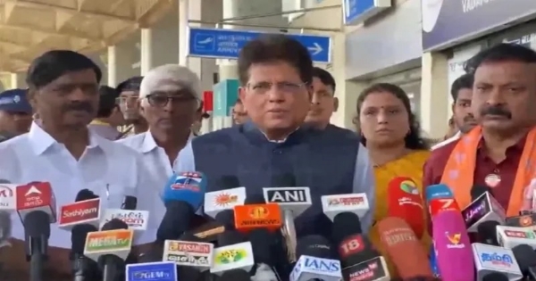 TN Piyush Goyal press meeting TN Piyush Goyal press meeting