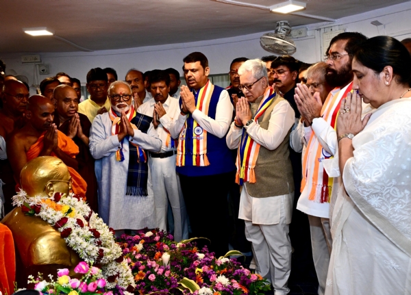 Tributes Paid to Dr. Babasaheb Ambedkar Tributes Paid to Dr. Babasaheb Ambedkar