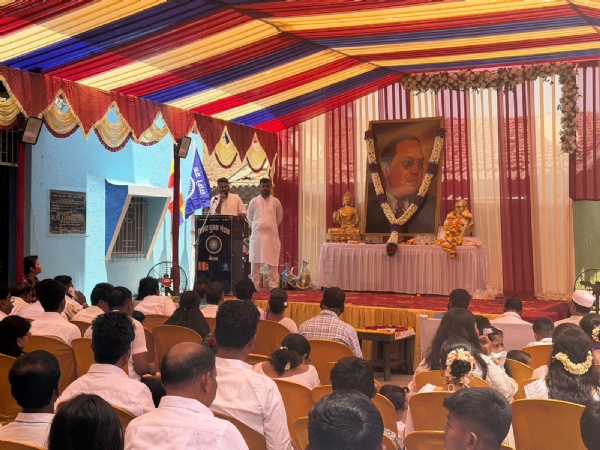 Raigad district was filled with the thoughts of Babasaheb Raigad district was filled with the thoughts of Babasaheb