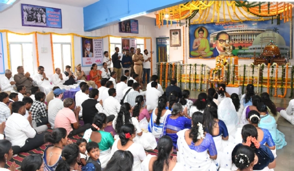 आंबडवे येथे डॉ बाबासाहेब आंबेडकर जयंती कार्यक्रम