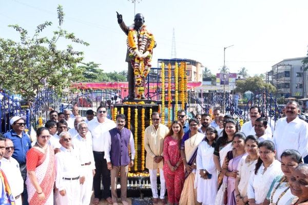 Raigad district was filled with the thoughts of Babasaheb Raigad district was filled with the thoughts of Babasaheb