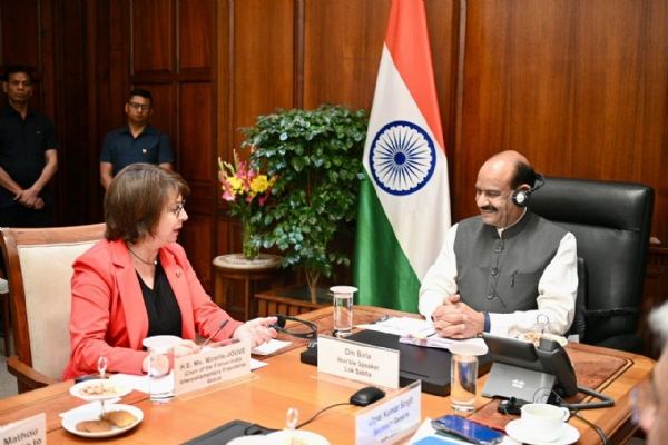 LS Speaker Om Birla delegation India-France Inter-Parliamentary Friendship Group