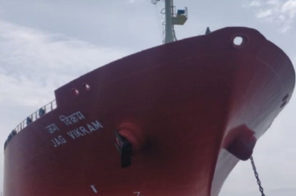 Jag Vikram  LPG Tanker Safely Arrives at Kandla Port