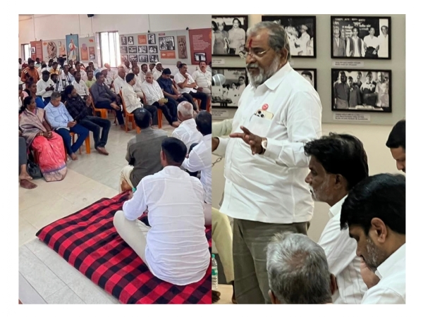 शक्तीपीठ विरोधी आजरा येथे सभा