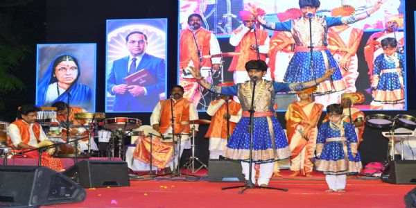 पृथ्वीराज माळी यांच्या बहारदार शाहीरीने बोपोडीत रंगली सांस्कृतिक मैफल