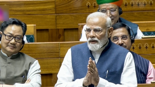 PM Urges MPs Vote Support Nari Shakti Vandan Adhiniyam Amendment