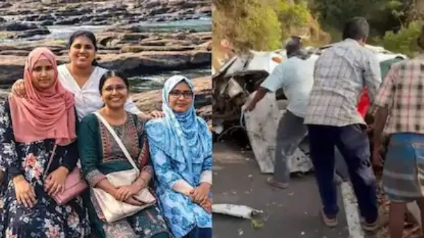 TN Accident Tourism Van Plunges Nine Kerala Dead