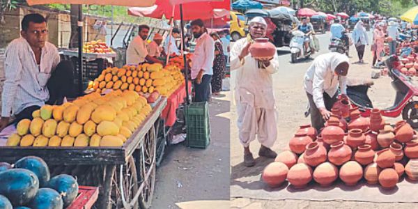 अक्षय तृतीयानिमित्त बाजारात खरेदीसाठी गर्दी