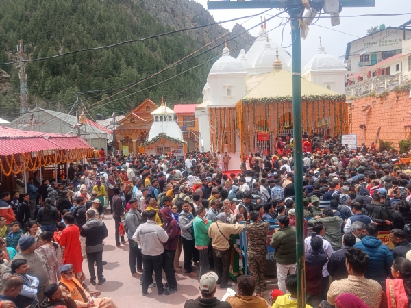 Gates Open Gangotri Temple