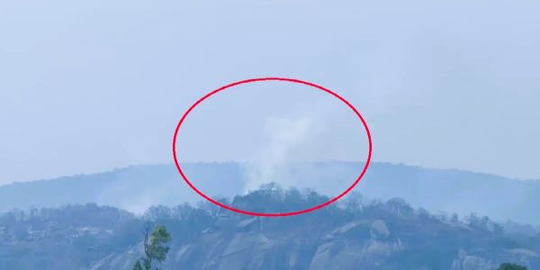 छत्तीसगड : डोंगराला धडकून विमान कोसळले, वैमानिकांचा मृत्यू