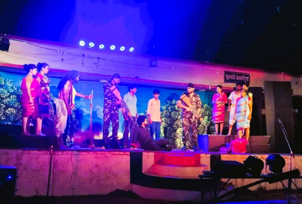 “जंगोम” नाटकातील एक दृष्य