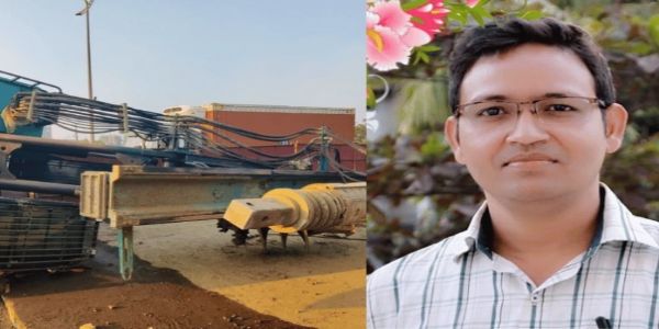 मानखुर्दमध्ये क्रेन कोसळून पोलीस हवालदाराचा मृत्यू