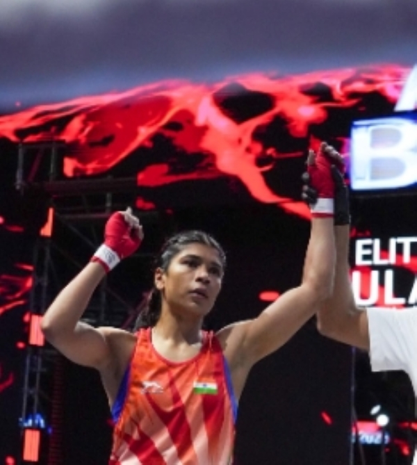 Indian Boxer Nikhat Zareen