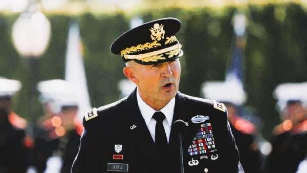अमेरिकन सैन्य प्रमुख रँन्डी जॉर्ज