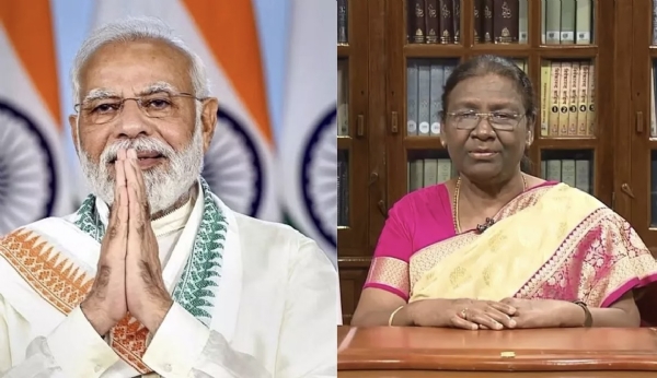 ईस्टरनिमित्त राष्ट्रपती मुर्मू आणि पंतप्रधान मोदींच्या देशवासीयांना शुभेच्छा ईस्टरनिमित्त राष्ट्रपती मुर्मू आणि पंतप्रधान मोदींच्या देशवासीयांना शुभेच्छा