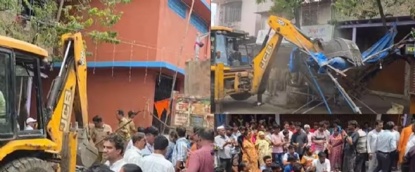 BMC Takes Strict Action Following Clashes Dindoshi Goregaon East BMC Takes Strict Action Following Clashes Dindoshi Goregaon East
