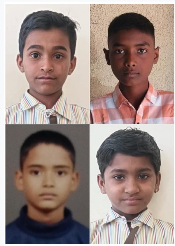 दोन वेगवेगळ्या घटनांमध्ये चार