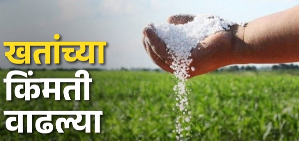 एप्रिलपासून शेतकऱ्यांना फटका; खतांचे दर १०० ते ३०० रुपयांनी वाढले!