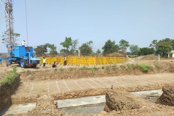 गडगा मध्यम मूळ प्रकल्पाचे काम अर्धवट